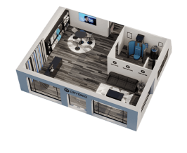 CRYONiQ cryotherapy center from top